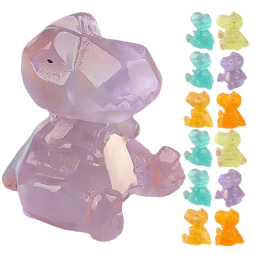 Cabilock 20 Stück Teiliges Leuchtender Dinosaurier Figuren Resin Dekoration für Garten und Mikrolandschaften Niedliche und Handliche Dino Spielzeuge für Kreative Bastelprojekte Cabilock 20 Stück Teiliges Leuchtender Dinosaurier Figuren Resin Dekoration für Garten und Mikrolandschaften Niedliche und Handliche Dino Spielzeuge für Kreative Bastelprojekte von Cabilock