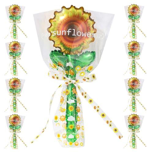 Cabilock 20 stücke Sonnenblumen Folienballons Sonnenblumen Party Supplies Handheld Blumenballons Für Geburtstag Baby Shower Hochzeit Party Dekoration Cabilock 20 stücke Sonnenblumen Folienballons Sonnenblumen Party Supplies Handheld Blumenballons Für Geburtstag Baby Shower Hochzeit Party Dekoration von Cabilock