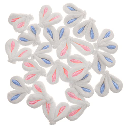 Cabilock 20St Hasenohren Haarschmuck Stift Pfote Haustier Band haar zubehör haircharm Kaninchenohren Haarschmuck Schmuck Hasenohr Charme Hasenohr für Haarspange Plüsch von Cabilock