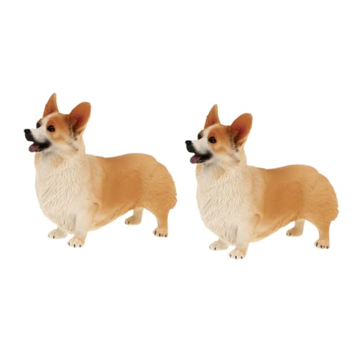 Cabilock 2St Corgi-Hundeverzierung Hundefiguren Pudel heiser Hundefotoverzierung Plüsch Animal Figures Dog Toy Dog Statue Hundestatue Hundefigur Kleines Corgi-Modell Plastik Cabilock 2St Corgi-Hundeverzierung Hundefiguren Pudel heiser Hundefotoverzierung Plüsch Animal Figures Dog Toy Dog Statue Hundestatue Hundefigur Kleines Corgi-Modell Plastik von Cabilock