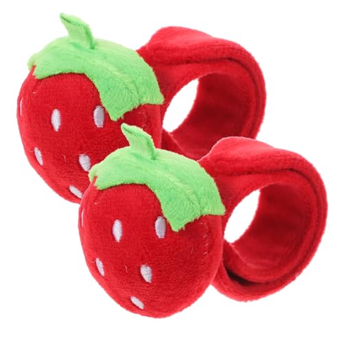 Cabilock 2St Plüschring hühner kinderknallzeug Handgelenk Tape handgelenksbandage Partyzubehör Frucht-Slap-Ringe Fruchtmusterbänder Fruchtschlagarmband Streichelband PP Baumwolle Cabilock 2St Plüschring hühner kinderknallzeug Handgelenk Tape handgelenksbandage Partyzubehör Frucht-Slap-Ringe Fruchtmusterbänder Fruchtschlagarmband Streichelband PP Baumwolle von Cabilock