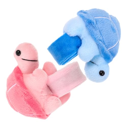 Cabilock 2Stücke Slap Armbänder Mit Plüsch Schildkröte Partyarmbänder Für Für Halloween Geburtstagsfeiern Cabilock 2Stücke Slap Armbänder Mit Plüsch Schildkröte Partyarmbänder Für Für Halloween Geburtstagsfeiern von Cabilock