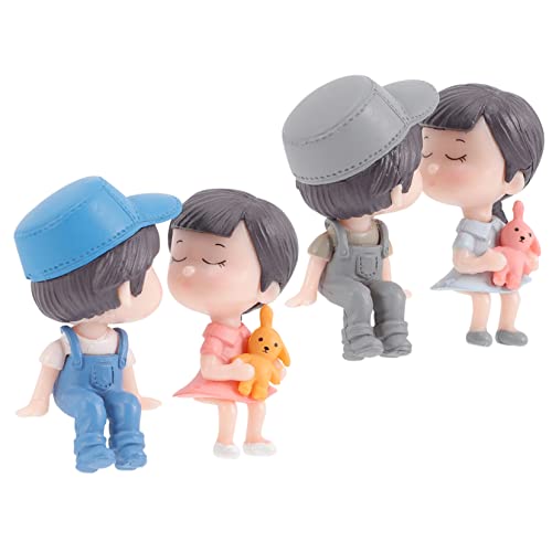 Cabilock Kunststoff Paare Statue Auto Dekoration Dashboard Paare Figuren Für Auto Cabilock Kunststoff Paare Statue Auto Dekoration Dashboard Paare Figuren Für Auto von Cabilock