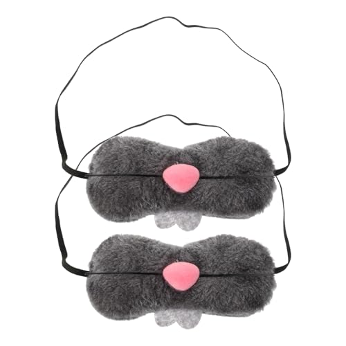 Cabilock Halloween-hasenkostüm Nase Plüsch-nasenmaske 2er-set für Jungen und Mädchen von Cabilock