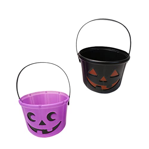 Cabilock 2st Kürbis Eimer Aufbewahrungsbehälter Für Süßigkeiten Geschenkeimer Halloween-versorgung Süßigkeiten Eimer Kindergeschenk Süßigkeitenhalter Für Black Plastik Cabilock 2st Kürbis Eimer Aufbewahrungsbehälter Für Süßigkeiten Geschenkeimer Halloween-versorgung Süßigkeiten Eimer Kindergeschenk Süßigkeitenhalter Für Black Plastik von Cabilock