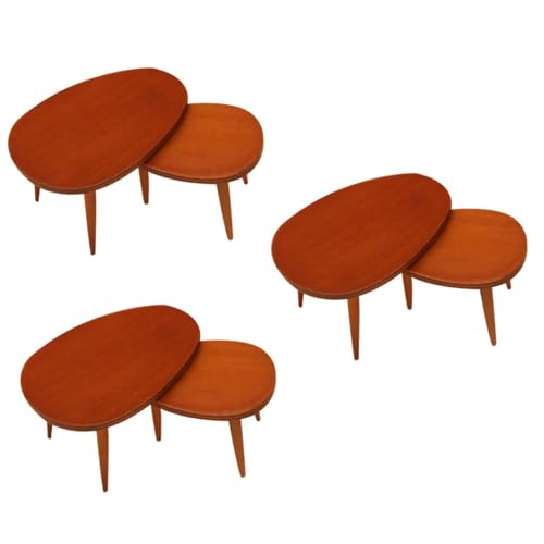 Cabilock 3 Sätze Mini Möbel mit Dreiecksform für Dekoration Langlebig für Kreative Szenen und Wohnaccessoires Cabilock 3 Sätze Mini Möbel mit Dreiecksform für Dekoration Langlebig für Kreative Szenen und Wohnaccessoires von Cabilock