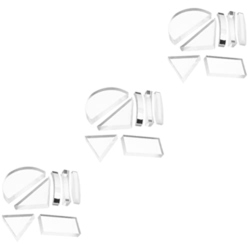 Cabilock 3 Sätze Optisches Linsenset Optical Prism Linse Für Den Naturwissenschaftlichen Unterricht Konkav Lernhilfen Für Experimente Hilfsmittel Für Den Physikunterricht Glas 7 Stück * 3 Cabilock 3 Sätze Optisches Linsenset Optical Prism Linse Für Den Naturwissenschaftlichen Unterricht Konkav Lernhilfen Für Experimente Hilfsmittel Für Den Physikunterricht Glas 7 Stück * 3 von Cabilock