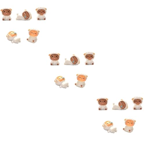 Cabilock 3 Sätze Schafpuppe Kind Winzig Ornamente Miniaturtiere Dekorationen Schafspielzeug Lamm Mini-schaffiguren Kleines Schaf-tiermodell Aus Harz Plastik 5 Stück * 3 Cabilock 3 Sätze Schafpuppe Kind Winzig Ornamente Miniaturtiere Dekorationen Schafspielzeug Lamm Mini-schaffiguren Kleines Schaf-tiermodell Aus Harz Plastik 5 Stück * 3 von Cabilock