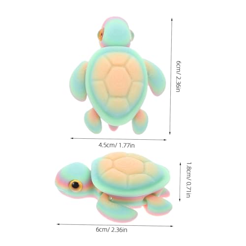 Cabilock 3 Stück Gedruckte Schildkrötenfiguren Leuchtend im Dunkeln mit Beweglichen Gelenken Sinkende Schildkröten aus für Aquarium und Fischbecken Dekoration Cabilock 3 Stück Gedruckte Schildkrötenfiguren Leuchtend im Dunkeln mit Beweglichen Gelenken Sinkende Schildkröten aus für Aquarium und Fischbecken Dekoration von Cabilock