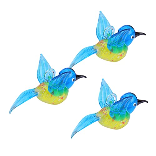 Cabilock 3 Stück Kolibri-Ornament Dekoration Für Tischplatte Indoor-Party Kolibri-Figuren Miniatur-Tier-Kolibris Ornamente Kolibri-Statue Figur Kolibri-Skulptur Aus Glas Cabilock 3 Stück Kolibri-Ornament Dekoration Für Tischplatte Indoor-Party Kolibri-Figuren Miniatur-Tier-Kolibris Ornamente Kolibri-Statue Figur Kolibri-Skulptur Aus Glas von Cabilock