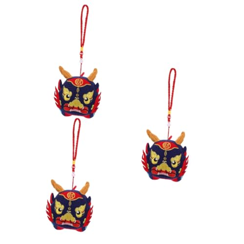 Cabilock 3 Stück Plüsch Drache Kuscheltier Chinesisches Neujahrs Maskottchen Blau für Jahr des Drachen Dekorativ und Tragbar für Festlichkeiten und Zuhause Cabilock 3 Stück Plüsch Drache Kuscheltier Chinesisches Neujahrs Maskottchen Blau für Jahr des Drachen Dekorativ und Tragbar für Festlichkeiten und Zuhause von Cabilock