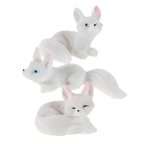 Cabilock 3 Stück Teiliges Fuchs Figuren aus Resin für Mikro Landschaften Bezaubernde für Märchengärten und Terrarien Cabilock 3 Stück Teiliges Fuchs Figuren aus Resin für Mikro Landschaften Bezaubernde für Märchengärten und Terrarien von Cabilock