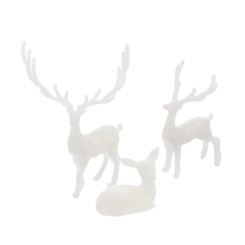 Cabilock 3 Stück Teiliges Mikrolandschaft Elchfiguren aus Langlebigem Harz Dekoration für Garten Zuhause Schreibtisch und Realistische Ornamente für Jede Gelegenheit Cabilock 3 Stück Teiliges Mikrolandschaft Elchfiguren aus Langlebigem Harz Dekoration für Garten Zuhause Schreibtisch und Realistische Ornamente für Jede Gelegenheit von Cabilock
