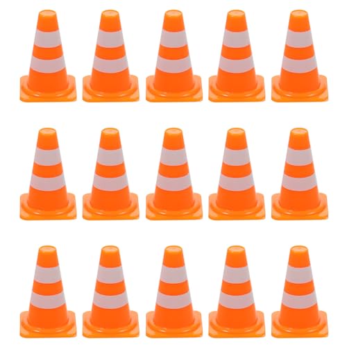Cabilock 30 Stück Mini-Verkehrskegel Kleine Verkehrszeichen Spielzeug Für Kinderpartys Mikrolandschaft Pädagogisches Lernen – 2 5 cm Cabilock 30 Stück Mini-Verkehrskegel Kleine Verkehrszeichen Spielzeug Für Kinderpartys Mikrolandschaft Pädagogisches Lernen – 2 5 cm von Cabilock