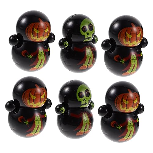 Cabilock 30st Halloween-Becher Schlag Charmanter Knopf Halloween- -schneidemaschine Rand Kuchen- -Form Luftband Geflügelte Kleidung Cellophan Kragen Kuhglocke Plastik von Cabilock
