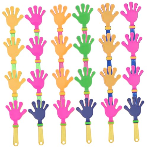 Cabilock 36 Stück Teiliges Handklatscher Robustem Kunststoff Klein Bunte Party Noisemaker Spielerisch Einfache Handklatscher für Kindergeburtstag Karneval Zufällige Farbe Zufällige Farbe Cabilock 36 Stück Teiliges Handklatscher Robustem Kunststoff Klein Bunte Party Noisemaker Spielerisch Einfache Handklatscher für Kindergeburtstag Karneval Zufällige Farbe Zufällige Farbe von Cabilock