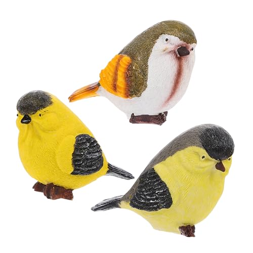 Cabilock 3Pcs Ornamente Gartenvogel Figuren Spielzeugvögel Figuren Tierkreuze Taube Weiche Vogelschmuck Außen Im Freien Garten Bird Statue Nachahmungsvogelhandwerk Bird Harz Bunt Cabilock 3Pcs Ornamente Gartenvogel Figuren Spielzeugvögel Figuren Tierkreuze Taube Weiche Vogelschmuck Außen Im Freien Garten Bird Statue Nachahmungsvogelhandwerk Bird Harz Bunt von Cabilock