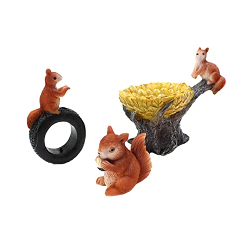 Cabilock 3St Eichhörnchen-Harz-Ornament Mini-Dekoration Garten eichhörnchen Dekoration Schlafzimmer Bedroom Decoration blumenübertopf Miniatur-Eichhörnchen- Landschaftsornament Cabilock 3St Eichhörnchen-Harz-Ornament Mini-Dekoration Garten eichhörnchen Dekoration Schlafzimmer Bedroom Decoration blumenübertopf Miniatur-Eichhörnchen- Landschaftsornament von Cabilock