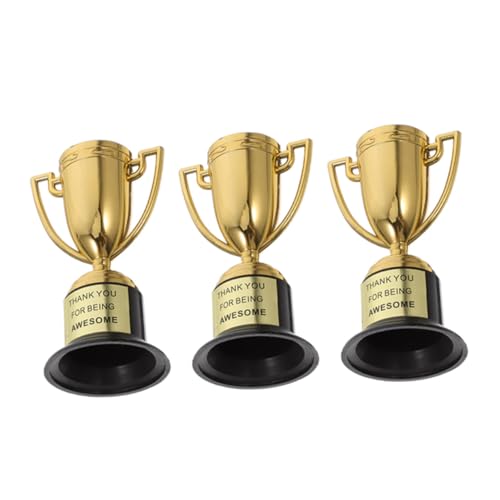 Cabilock Mini-trophäen Aus Kunststoff Golden Für Kinder Sportwettbewerbspreis Klassenzimmer-auszeichnung Schultrophäe Geburtstagsfeier Gastgeschenk Kinderspielzeug Dekoration Cabilock Mini-trophäen Aus Kunststoff Golden Für Kinder Sportwettbewerbspreis Klassenzimmer-auszeichnung Schultrophäe Geburtstagsfeier Gastgeschenk Kinderspielzeug Dekoration von Cabilock