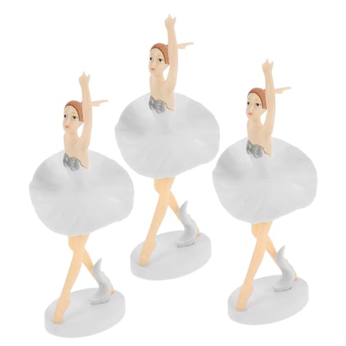 Cabilock 3Stücke Ballett Mädchen Figuren Kuchenaufsätze für Geburtstagsfeiern Tanzende Dekoration für Torten und Desserts für Hochzeiten und Anlässe Cabilock 3Stücke Ballett Mädchen Figuren Kuchenaufsätze für Geburtstagsfeiern Tanzende Dekoration für Torten und Desserts für Hochzeiten und Anlässe von Cabilock