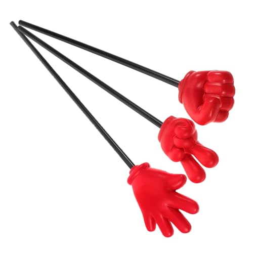 Cabilock 3Stücke Hand Mini Sticks für Interaktive Spiele Fingerzeiger für Klassenzimmer Partys für Papier Spiele Vielseitig Unterhaltsam Leicht und Tragbar von Cabilock