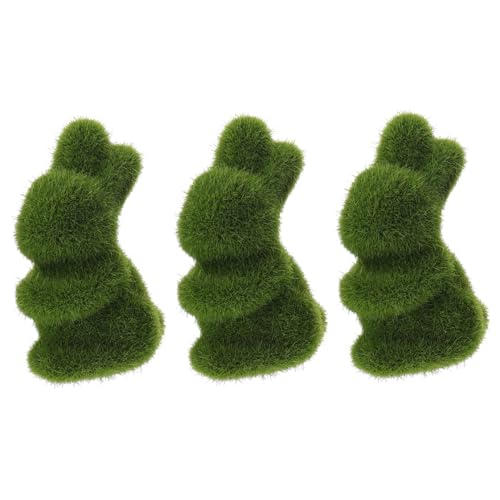 Cabilock 3st Simulierte Kaninchenverzierung Hasendekor Stofftier Mini Beflockte Kaninchenstatue Spaß Massenteddys Miniatur-kuscheltiere Raupe Schmuckstück Hasenlampe Roti Material; Green Cabilock 3st Simulierte Kaninchenverzierung Hasendekor Stofftier Mini Beflockte Kaninchenstatue Spaß Massenteddys Miniatur-kuscheltiere Raupe Schmuckstück Hasenlampe Roti Material; Green von Cabilock