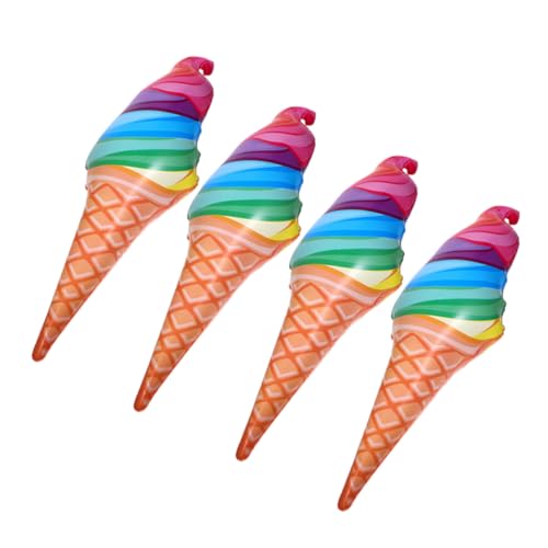 Cabilock 4 Stück Aufblasbare Eistüte aus PVC Lustiges Eiscreme Spielzeug für Sommerpartys Deko Requisite für Kindergeburtstage und Fotomöglichkeiten Cabilock 4 Stück Aufblasbare Eistüte aus PVC Lustiges Eiscreme Spielzeug für Sommerpartys Deko Requisite für Kindergeburtstage und Fotomöglichkeiten von Cabilock