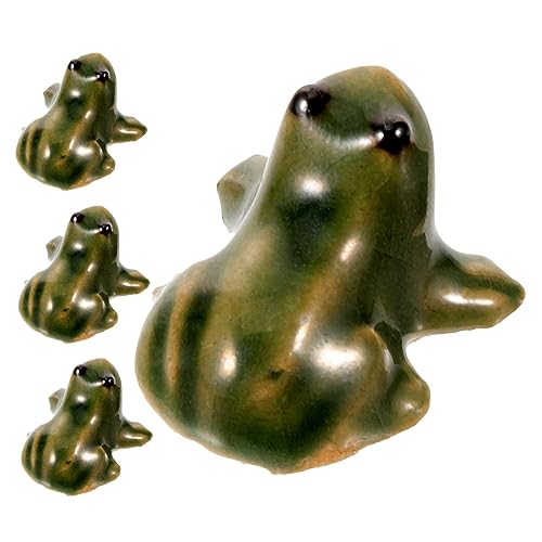 Cabilock 4 Stück Froschskulptur Minifrösche zum Verstecken Wasserspeier-Statue Zwerge Gartendekoration Figuren Animal Figures gartenskulptur Frosch für draußen Froschfigur aus Keramik Cabilock 4 Stück Froschskulptur Minifrösche zum Verstecken Wasserspeier-Statue Zwerge Gartendekoration Figuren Animal Figures gartenskulptur Frosch für draußen Froschfigur aus Keramik von Cabilock