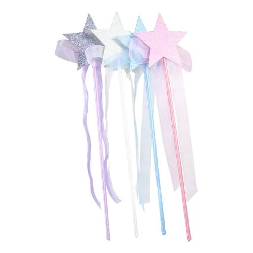 Cabilock 4 Stück Glitzer Stern Feenstab Magische Requisiten für Kindergeburtstage Partys und Kostüme Blau und Weiß für Mädchen und Zauberhafte Erlebnisse Cabilock 4 Stück Glitzer Stern Feenstab Magische Requisiten für Kindergeburtstage Partys und Kostüme Blau und Weiß für Mädchen und Zauberhafte Erlebnisse von Cabilock