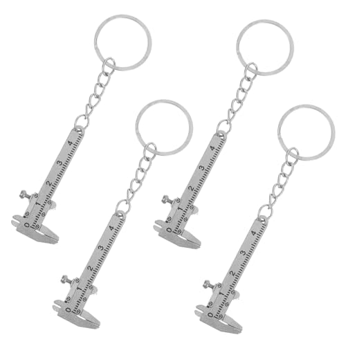 Cabilock Tragbarer Metall-messschieber-schlüsselanhänger 3d-bewegliches Lineal für Mini-messungen Cabilock Tragbarer Metall-messschieber-schlüsselanhänger 3d-bewegliches Lineal für Mini-messungen von Cabilock