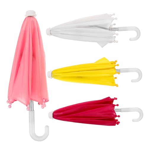 Cabilock 4 Stück Puppenzubehör Regenschirm UV-Regenschirm Puppenkleidung Kohlbeet-Puppen Puppenwindeln Puppenwagen Puppen-Accessoire Micro-Szene Regenschirm Miniaturschirm Stoff Cabilock 4 Stück Puppenzubehör Regenschirm UV-Regenschirm Puppenkleidung Kohlbeet-Puppen Puppenwindeln Puppenwagen Puppen-Accessoire Micro-Szene Regenschirm Miniaturschirm Stoff von Cabilock