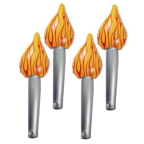Cabilock 4 Stück Teiliges Aufblasbares Fackelspielzeug aus Lebensecht Gestaltete Bühnenrequisite für Sportveranstaltungen Geburtstage Halloween und Partys Leicht und Langlebig für Cabilock 4 Stück Teiliges Aufblasbares Fackelspielzeug aus Lebensecht Gestaltete Bühnenrequisite für Sportveranstaltungen Geburtstage Halloween und Partys Leicht und Langlebig für von Cabilock