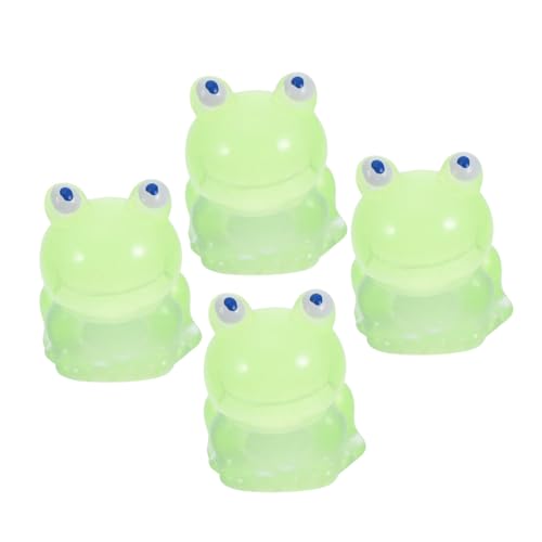 Cabilock 4 Stück Teiliges Leuchtende Froschfiguren aus Resin Kleine Miniaturfrösche für Aquarium und Micro Landschaftsdekoration Niedliche Fluoreszierende Tierornamente für Vielseitige Deko Cabilock 4 Stück Teiliges Leuchtende Froschfiguren aus Resin Kleine Miniaturfrösche für Aquarium und Micro Landschaftsdekoration Niedliche Fluoreszierende Tierornamente für Vielseitige Deko von Cabilock