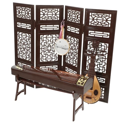 Cabilock Mini-Musikinstrument-Modelle-Set Pipa für Puppenhaus-Foto-Requisiten Glatte Oberfläche Wiederverwendbar Cabilock Mini-Musikinstrument-Modelle-Set Pipa für Puppenhaus-Foto-Requisiten Glatte Oberfläche Wiederverwendbar von Cabilock