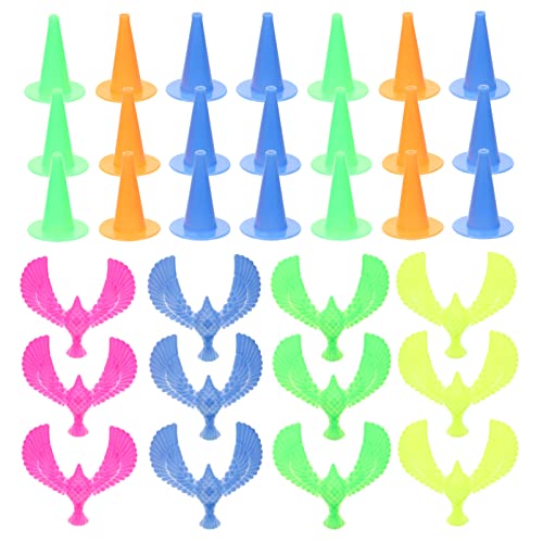 Cabilock 40 STK Balancierendes Adler- Mini balancierender Vogel ausgeglichener Vogel Balance Vogel Fingerspielzeug ausgeglichener Adler Vögel balancieren Adler balancieren Plastik von Cabilock