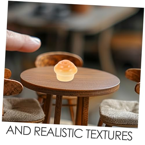 Cabilock 40 Stück Teiliges Miniatur Simulation Brot Realistische Resin Bäckerei Modelle Lebensechte Künstliche Backwaren Farbige Mini Brotfiguren für Puppenhaus Dekoration DIY Mikro von Cabilock