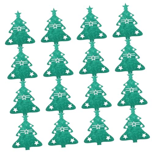 Cabilock 48 Stück Teiliges Weihnachtsbesteckhalter aus Grünem Filz Weiche Bestecktaschen in Weihnachtsbaumform Praktische Tischdeko für Festliche Partys und Organisiertes Cabilock 48 Stück Teiliges Weihnachtsbesteckhalter aus Grünem Filz Weiche Bestecktaschen in Weihnachtsbaumform Praktische Tischdeko für Festliche Partys und Organisiertes von Cabilock