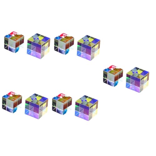 Cabilock 5 Sätze Spektrometer Optisches Experiment Würfelprismen Prismenoptik Optischer Prismenwürfel Glasprismen Prismen Für Den Physikunterricht Würfelprisma Spiegel 2 Stück * 5 von Cabilock