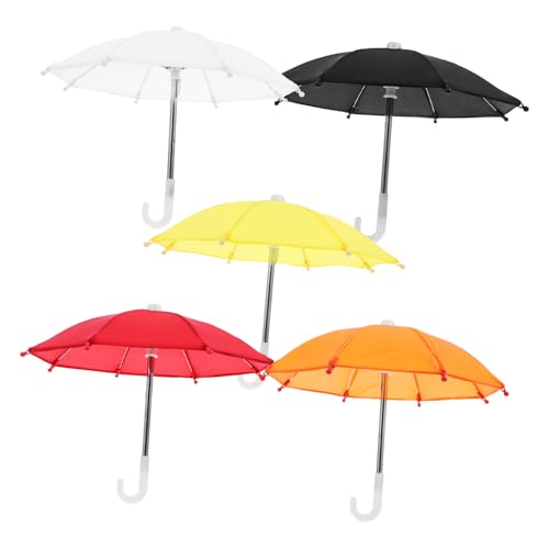 Cabilock Kompakter Mini-regenschirm Für Kinder 5 Stück Einfach Zu Verwenden Für Foto-requisiten Puppenzubehör Heimdekorationen Leuchtende Farben Cabilock Kompakter Mini-regenschirm Für Kinder 5 Stück Einfach Zu Verwenden Für Foto-requisiten Puppenzubehör Heimdekorationen Leuchtende Farben von Cabilock