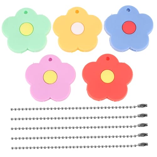 Cabilock 5 Stück Silikon Schlüsselabdeckungen Blumenmotiv Schützende Schlüsselhüllen für Haustürschlüssel Bunte Kreative Schlüsselköpfe Kratzschutz für Frauen und Mädchen Cabilock 5 Stück Silikon Schlüsselabdeckungen Blumenmotiv Schützende Schlüsselhüllen für Haustürschlüssel Bunte Kreative Schlüsselköpfe Kratzschutz für Frauen und Mädchen von Cabilock