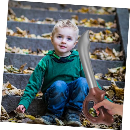 Cabilock 5 Stück Teiliges Aufblasbares Piratenschwert Leicht zu Halten Kämpfen für Kindergeburtstag Piratenkostüm Halloween Party und Piraten Cosplay Zubehör Cabilock 5 Stück Teiliges Aufblasbares Piratenschwert Leicht zu Halten Kämpfen für Kindergeburtstag Piratenkostüm Halloween Party und Piraten Cosplay Zubehör von Cabilock
