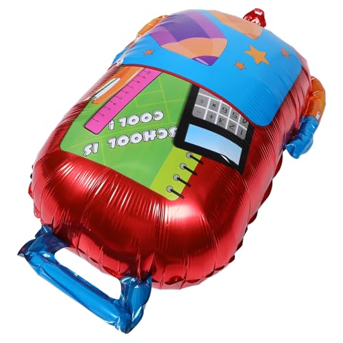 Cabilock 5 Stück Teiliges Back To School Ballon mit Schulranzen Langlebige Aluminiumfolie Einfache Aufblasung Kreative Klassenzimmerdekoration für Kindergarten und Schulfeste Cabilock 5 Stück Teiliges Back To School Ballon mit Schulranzen Langlebige Aluminiumfolie Einfache Aufblasung Kreative Klassenzimmerdekoration für Kindergarten und Schulfeste von Cabilock