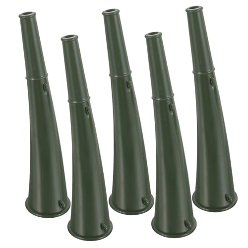 Cabilock 5 Stück Teiliges Kleine Grüne Kunststoff signalhörner Laute Trainingshörner Vielseitig für Outdoor Camping Sportveranstaltungen Feiern Jubeln Spielspaß Cabilock 5 Stück Teiliges Kleine Grüne Kunststoff signalhörner Laute Trainingshörner Vielseitig für Outdoor Camping Sportveranstaltungen Feiern Jubeln Spielspaß von Cabilock