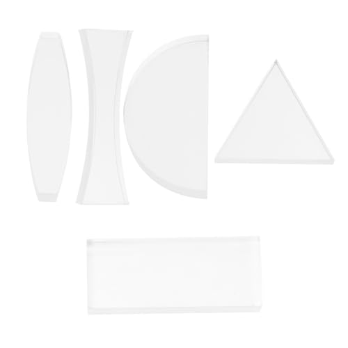 Cabilock 5 Stück Teiliges Optisches Linsen Acryl für Physikunterricht Konvexe und Konkave Linsen in Verschiedenen Formen Geeignet für Optische Experimente und Lichtbrechungslehre in Schule Cabilock 5 Stück Teiliges Optisches Linsen Acryl für Physikunterricht Konvexe und Konkave Linsen in Verschiedenen Formen Geeignet für Optische Experimente und Lichtbrechungslehre in Schule von Cabilock