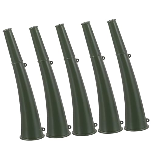 Cabilock 5 Stück Teiliges Outdoor Signalhörner aus Kunststoff Laute für Training Sportveranstaltungen und Geburtstagsfeiern Tragbare Grüne Horn Geräuscherzeuger für Wettkämpfe und Fans Cabilock 5 Stück Teiliges Outdoor Signalhörner aus Kunststoff Laute für Training Sportveranstaltungen und Geburtstagsfeiern Tragbare Grüne Horn Geräuscherzeuger für Wettkämpfe und Fans von Cabilock