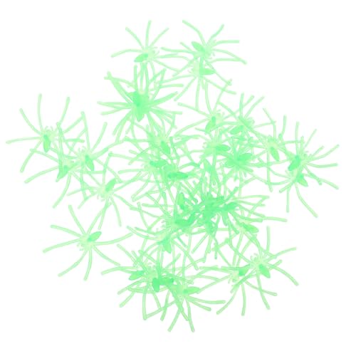 Cabilock 50 Stück Halloween plastik spinnen Nachtleuchtende Spinnen Realistische Spinnen Karikatur gruselig realistisches Spinnenspielzeug Figur Spinnendekoration Spinnen Dekoration Green Cabilock 50 Stück Halloween plastik spinnen Nachtleuchtende Spinnen Realistische Spinnen Karikatur gruselig realistisches Spinnenspielzeug Figur Spinnendekoration Spinnen Dekoration Green von Cabilock