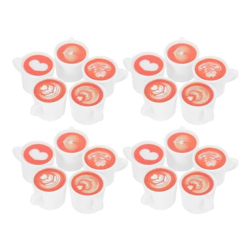 Cabilock 50 Stück Mini-Kaffeetassen: Miniatur-Spielzeug zum Essen und Trinken, kleine Kaffeetassen für Puppenhaus-Ornamente, Mini-Küchenset für Mikro-Landschaftsdekor Cabilock 50 Stück Mini-Kaffeetassen: Miniatur-Spielzeug zum Essen und Trinken, kleine Kaffeetassen für Puppenhaus-Ornamente, Mini-Küchenset für Mikro-Landschaftsdekor von Cabilock