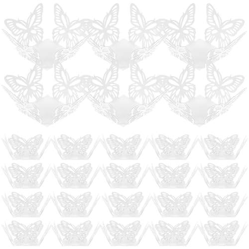 Cabilock 50 Stücke Schokolade Verpackung Trays Candy Decor Für Parteien Feiern Elegante Papier von Cabilock