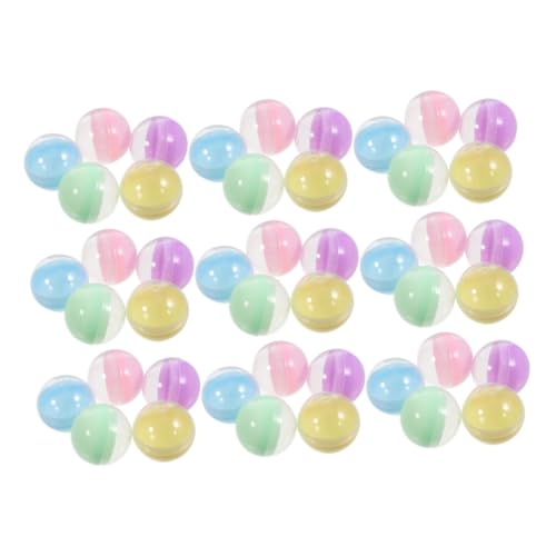 Cabilock 50 Stück Teiliges Runde Transparente Macaron Farbkapseln Leere Automatenkapseln aus Kunststoff Befüllbare Spielzeugbehälter für DIY und Partygeschenke Cabilock 50 Stück Teiliges Runde Transparente Macaron Farbkapseln Leere Automatenkapseln aus Kunststoff Befüllbare Spielzeugbehälter für DIY und Partygeschenke von Cabilock