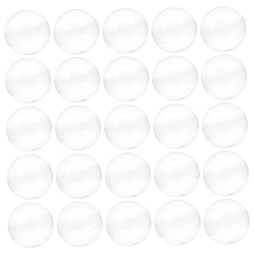 Cabilock 50 Stück Transparente Kapseln Wiederverwendbare Runde Behälter für Verkaufsautomaten Partybedarf Ostereier und Kleine Spielzeuglagerung Cabilock 50 Stück Transparente Kapseln Wiederverwendbare Runde Behälter für Verkaufsautomaten Partybedarf Ostereier und Kleine Spielzeuglagerung von Cabilock